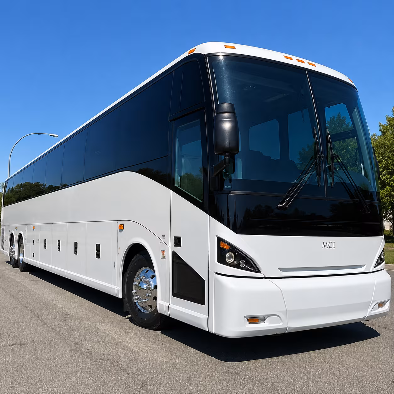 clinton bus rental service area